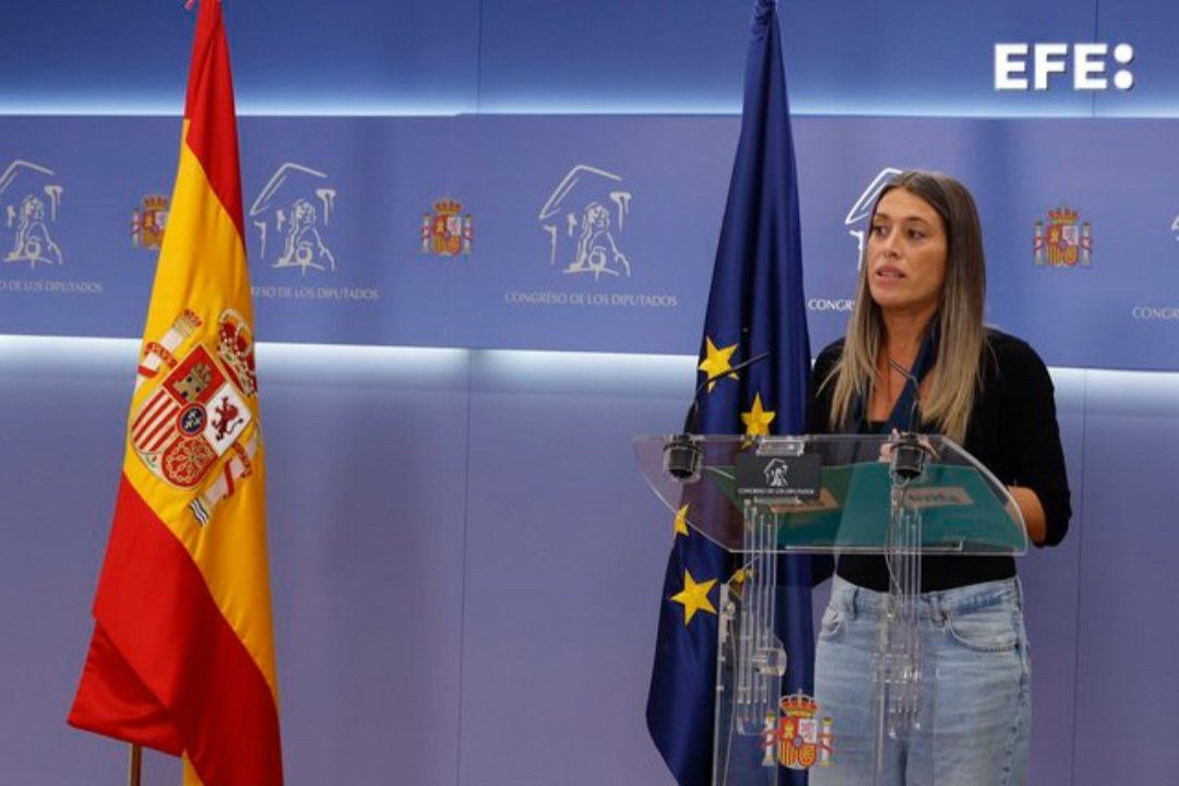 diegoacosta_soy's tweet photo. Ésta, politicA que lleva tres AÑOS VIVIENDO DEL SUELDO DE LOS ESPAÑOLES, apartó la bandera Española, porque dice que NO le representa. 
Sólo TE REPRESENTA EL DINERAL QUE TE LLEVAS AL MES , DE IGNORANTES QUE TE VOTAN Y NO TIENEN PARA PAGAR UN RECIBO. 
made in Spain. https://t.co/jXeKJr0LGj