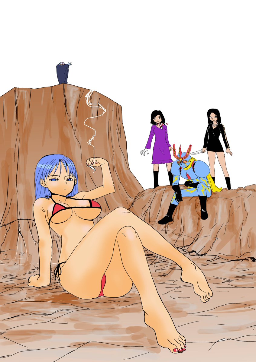 絵コンテOK出てちょっと安心した記念にイナズマンの落書きしました 