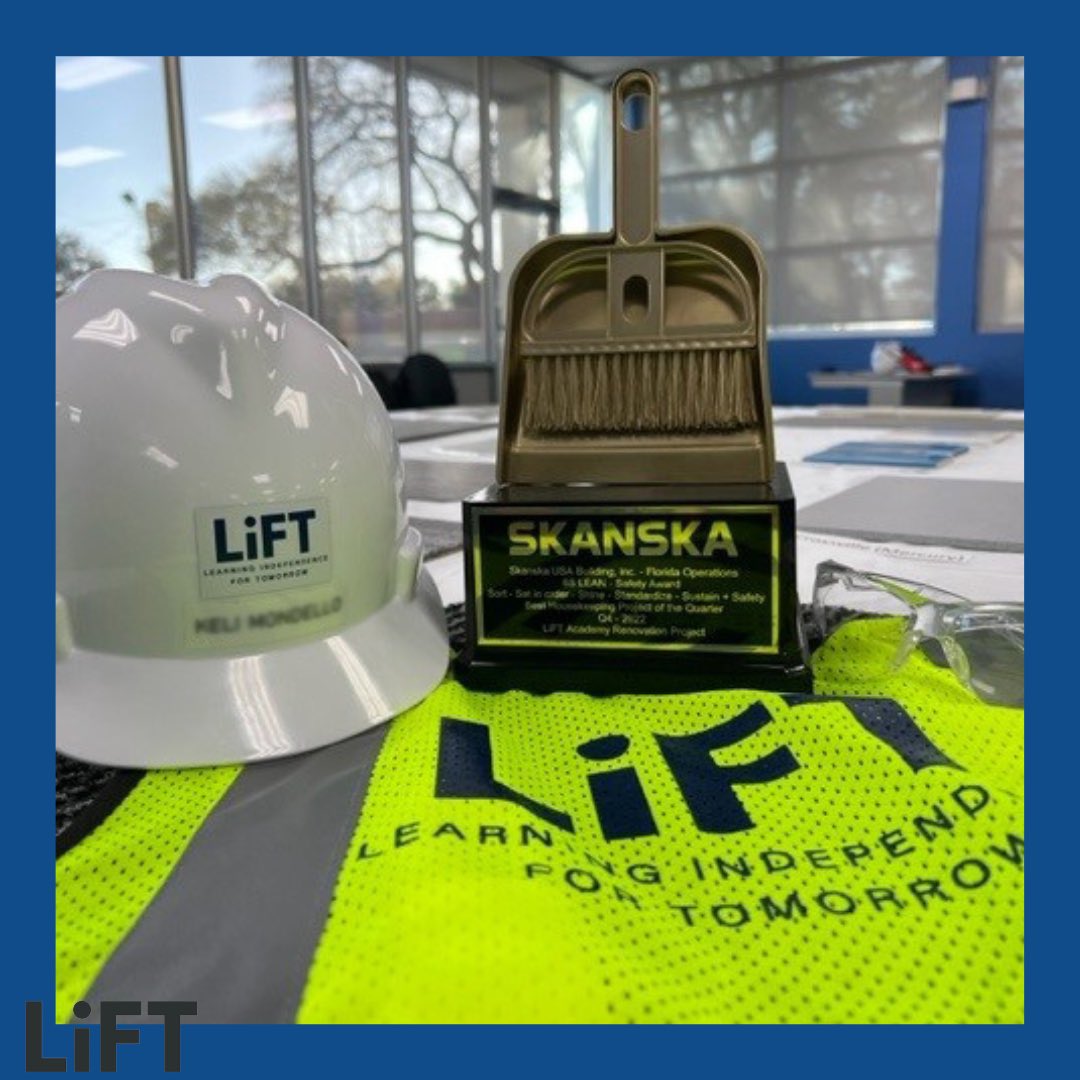 Congratulations to the spectacular team at 
Skanska that is managing the renovation of our future 
LiFT campus. We could not ask for a better partner in 
creating this new space for our extraordinary LiFT 
students! #liftingourfuture #Neurodiversity #skanska