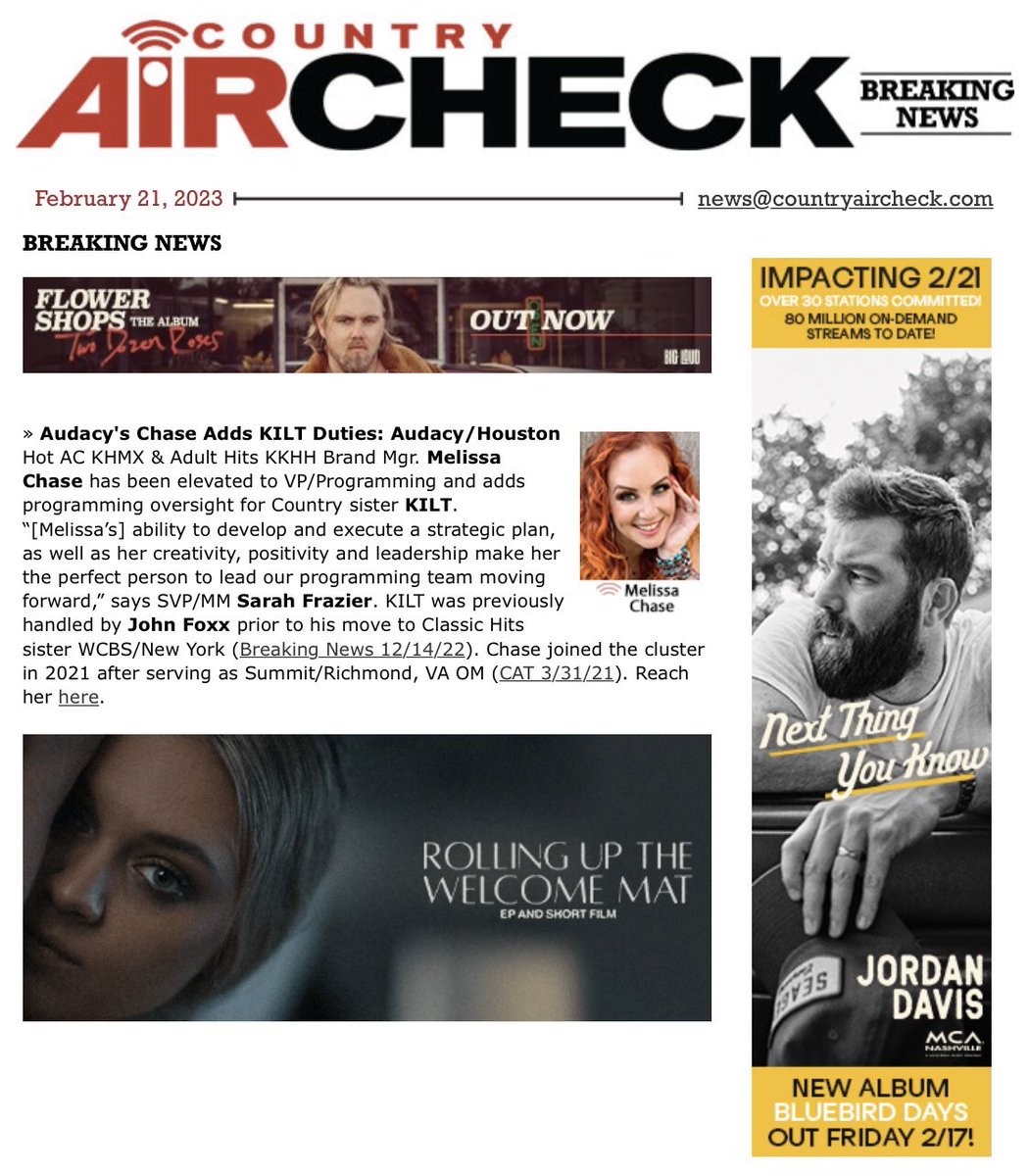 #BreakingNews: Melissa Chase rises to Audacy/Houston VPP. More here:

t.e2ma.net/message/oc1naw…