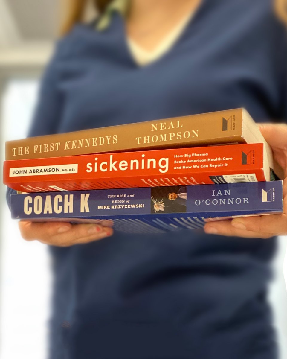 MarinerBooks's tweet image. Also out in paperback today we have...
#TheFirstKennedys by @nealthompson, #Sickening by John Abramson, &amp;amp; #CoachK by @Ian_OConnor ! 📚

linkmix.co/14911452