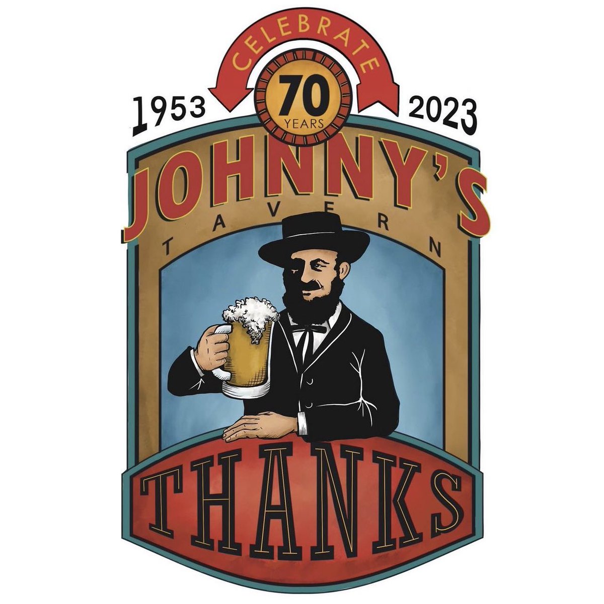JohnnysTaverns's tweet image. We are turning 70 this year &amp;amp; your photo could WIN YOU a $1000 gift card!

That’s a lot of 🍺🍕🍔🍗

We want to see your favorite photo(s) from any year at any of our locations.
(drop it in the reply)

70 Is the new 40 &amp;amp; thank goodness because we’re just getting started.

Plz RT
