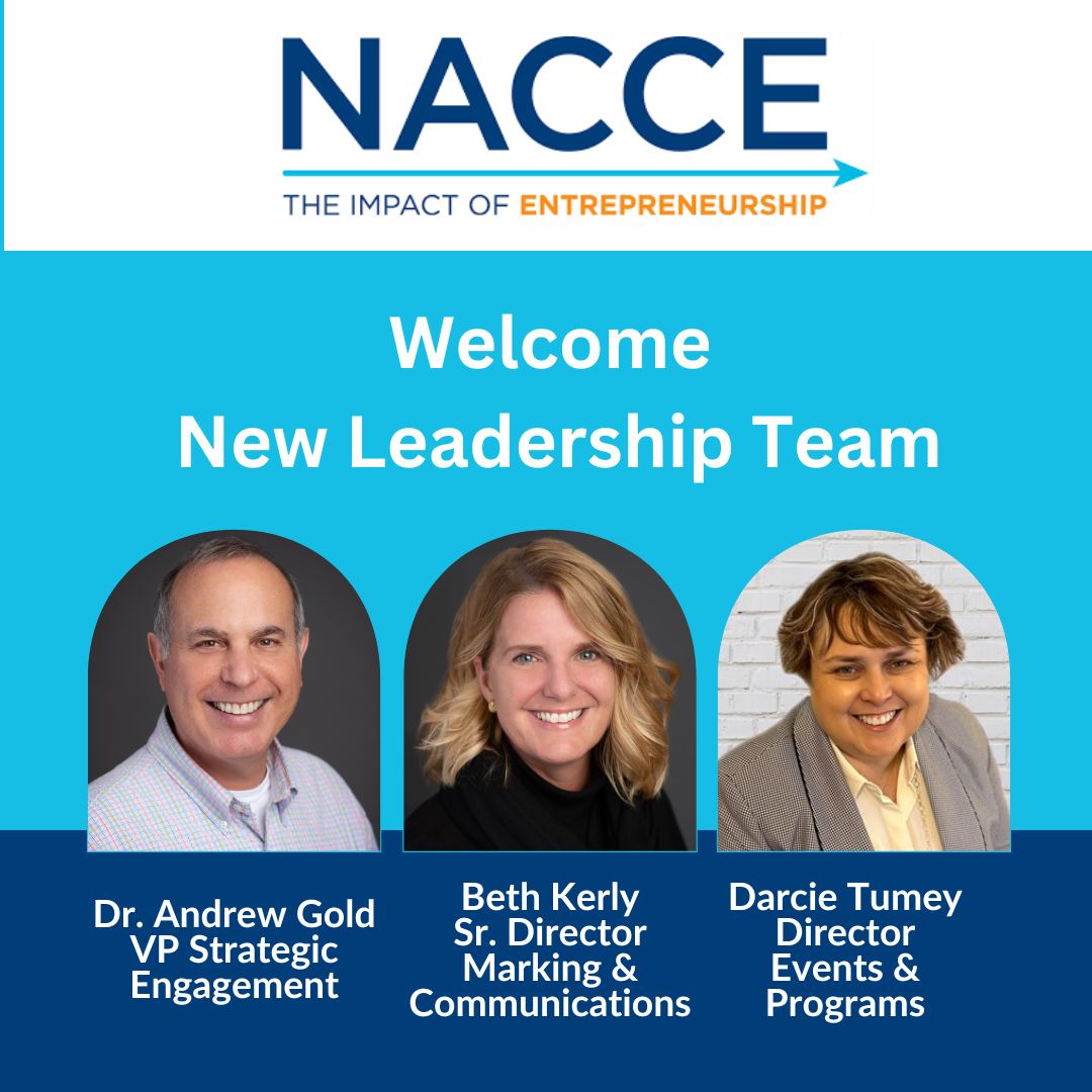TheDSEF's tweet photo. Huge congratulations to #DSEF Fellows @profandygold and @mkerly (@HCCFL) for making it onto @NACCE's senior leadership team! They will help continue to drive #NACCE's mission of empowering community colleges to deliver entrepreneurship education to students across the country. https://t.co/gFZCzUApdP