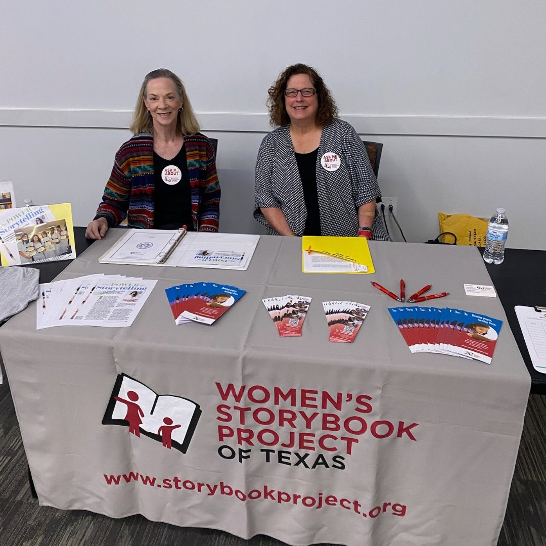 Darlene Totels and Cameron Wright attended SHSU's Opportunities and Organization Fair last month on behalf of WSP. Thanks, ladies!

@samhoustonstate
#WSPImpact #20years #20thanniversary #literature #connection #incarceratedmoms #children #volunteer #storybookproject