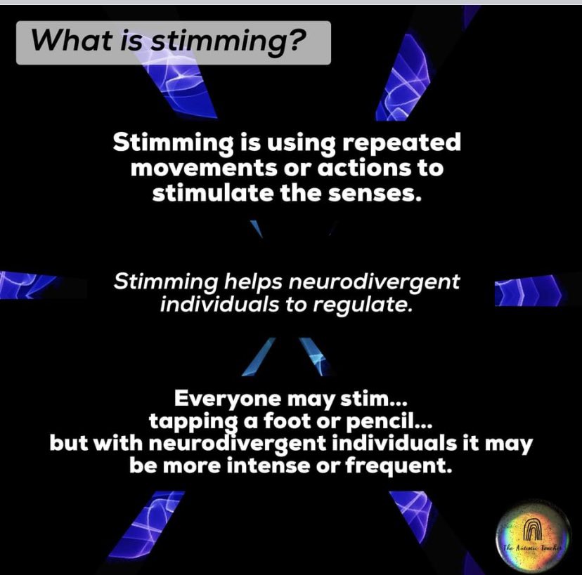 martinimarie's tweet photo. #AutisticStimming is this!⬇️⬇️⬇️⬇️

#Autism #Stimming #SelfRegulation #OverStimulated 1/3 https://t.co/dwxKTMlmgo