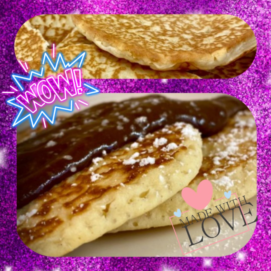 Lucy our new Mobile Cook made delicious Pancakes with Chocolate Sauce for pudding today @MeadowsideCPSch 
Well Done Lucy 👏 what a treat for the children on Pancake 🥞 Day 😋😊
<a href="/MallowsTraceym/">Tracey Mallows</a> 
<a href="/NeilEastwood11/">Neil Eastwood</a> 
<a href="/mellorscatering/">Mellors Catering Services</a>