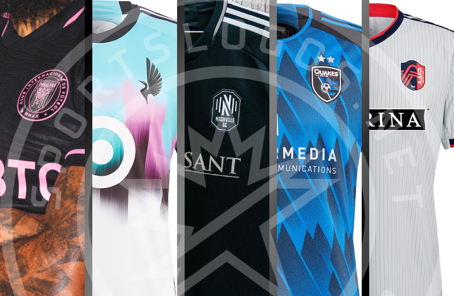 Chris Creamer  SportsLogos.Net on X: Five more new 2023 #MLS kits  summarized here:   / X