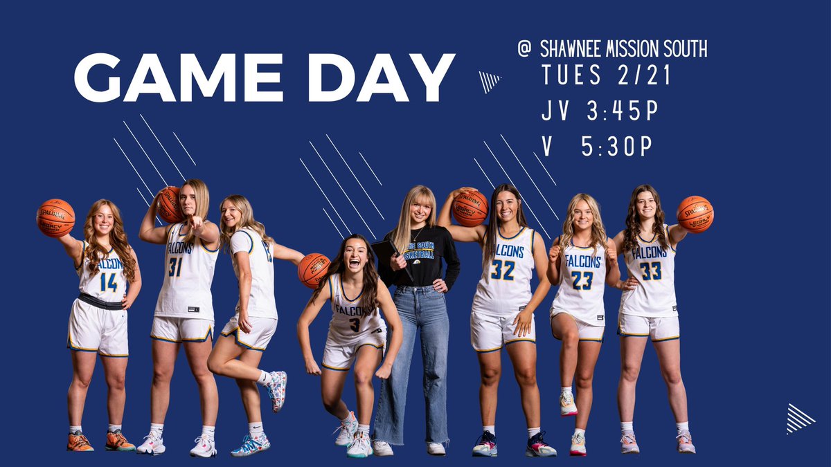 Last week of regular season! Catch our Lady Falcons tonight at Shawnee Mission South! #WeLoveOurSeniors