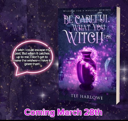 tiffanykaye_'s tweet photo. Over the moon excited to reveal the cover for Be Careful What You Witch For!
@ArcaneCovers knocked this one out of the park! https://t.co/ajnQYAUsZY