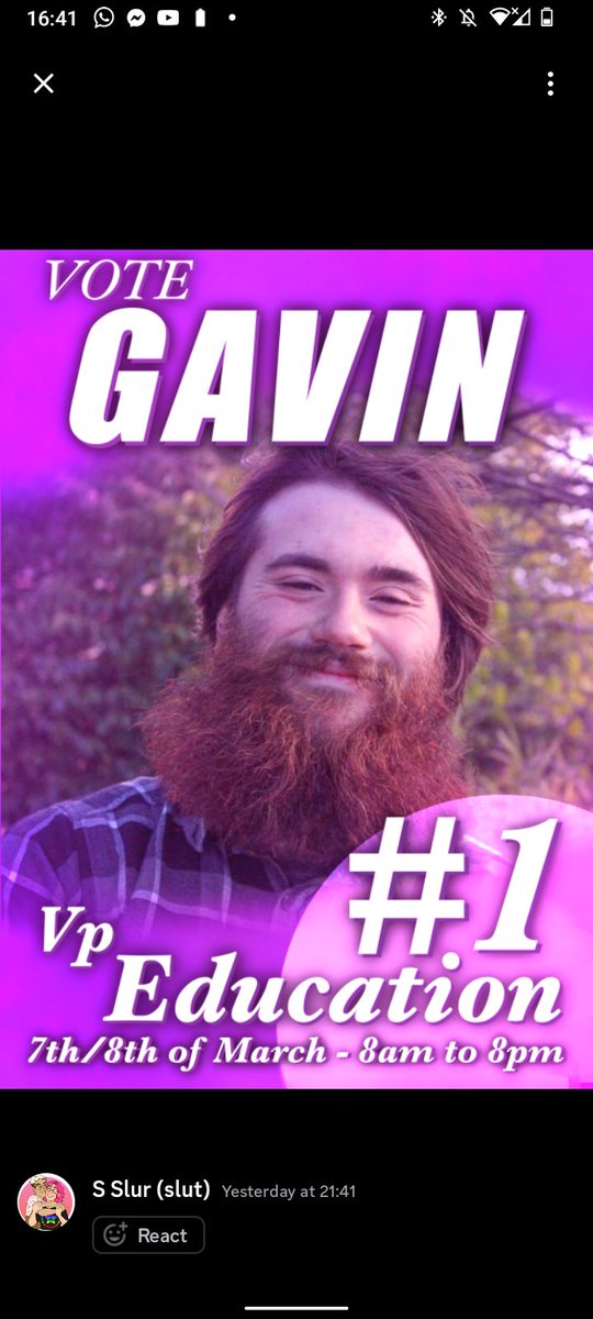 Hey everyone! 💜

I’m so happy to let you all know that I’m running to be Maynooth Students’ Union’s next Vice President of Education! I hope that over the next two weeks I’m able to convince Maynooth students that I’m the right choice to make Education the best it can be. 💜