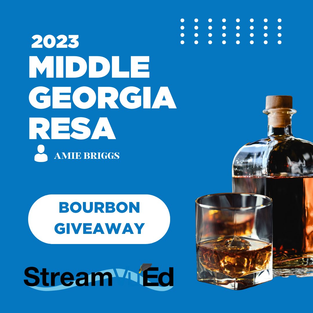 StreamVuEd's tweet image. Come join @Briggs66Briggs at the Middle Georgia RESA conference tomorrow.

We'll be holding a Bourbon Giveaway, and would love for you to participate! You'll also have the opportunity to learn more about StreamVu's video distribution technology!

#edtech #educhat #edtechteam #k12