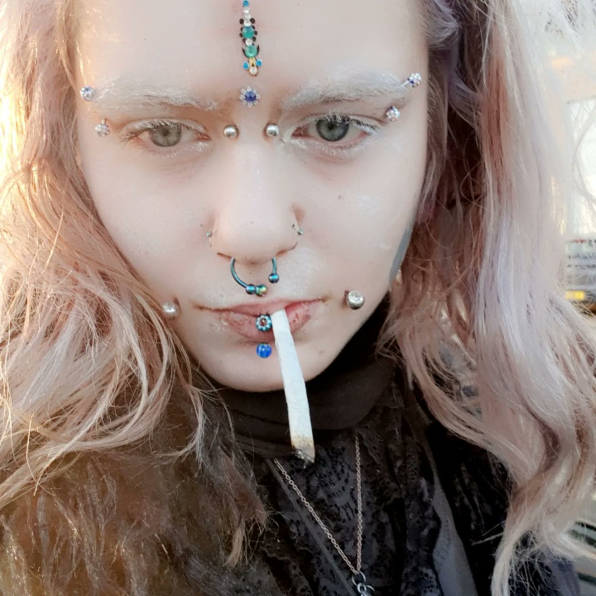 methadontcare's tweet photo. I told you i am a ghost....
#ghost #cryptid #nonhuman #nonhumanalter #whitehair #whitelashes #whitebrows #bleachedbrows #nonhumanentity #cryptid #ghost #ghostboy #henna #bindi #SamsungGalaxyS23 #newphone #facepiercings #cheeckpiercing #redhenna https://t.co/DQyqxk1yD8
