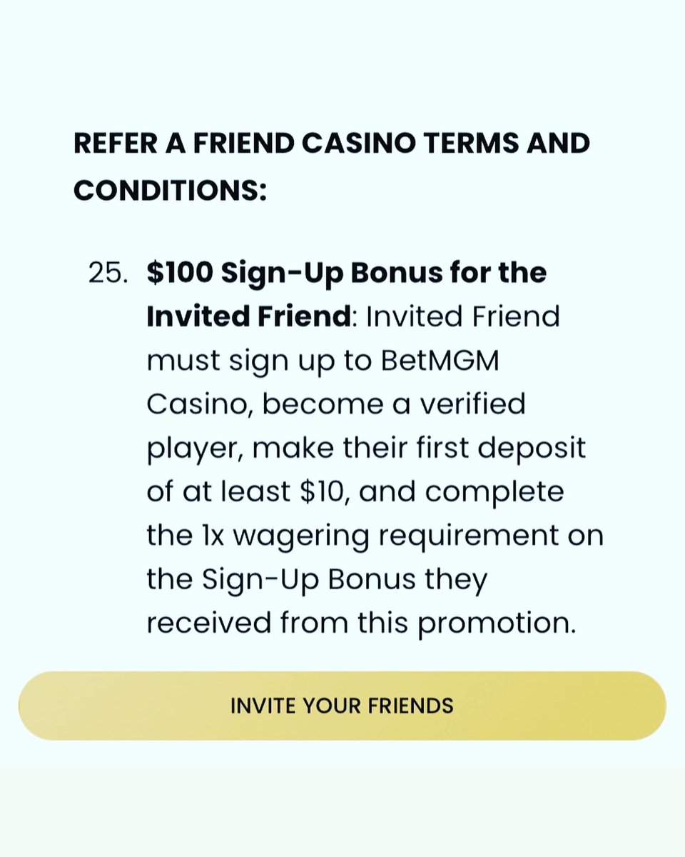 BetMGM Ontario Casino 100$ welcome bonus. Deposit 10$ to claim bonus. Only 1x wager required to clear bonus. on.betmgm.ca/en/mobileporta… 
#WeTheNorth #LeafsForever #GamblingTwitter #sportsbet #sportsbetting #sports #Ontario #FreeBet #free