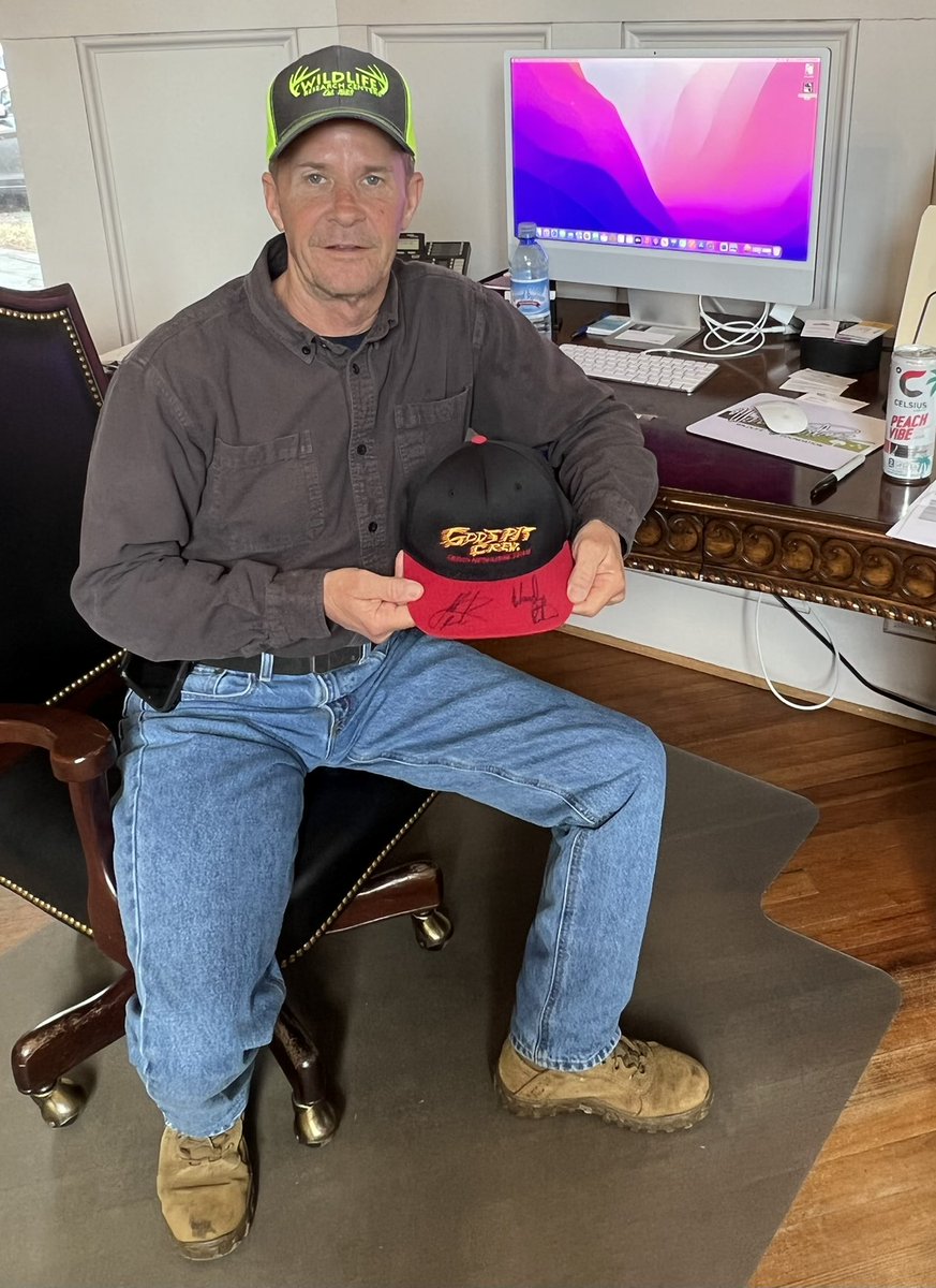 Retweet and Follow me and <a href="/xroadsburtons/">Crossroads</a> to win this <a href="/GodsPitCrew/">God's Pit Crew</a> hat! 
Winner picked Thursday.
