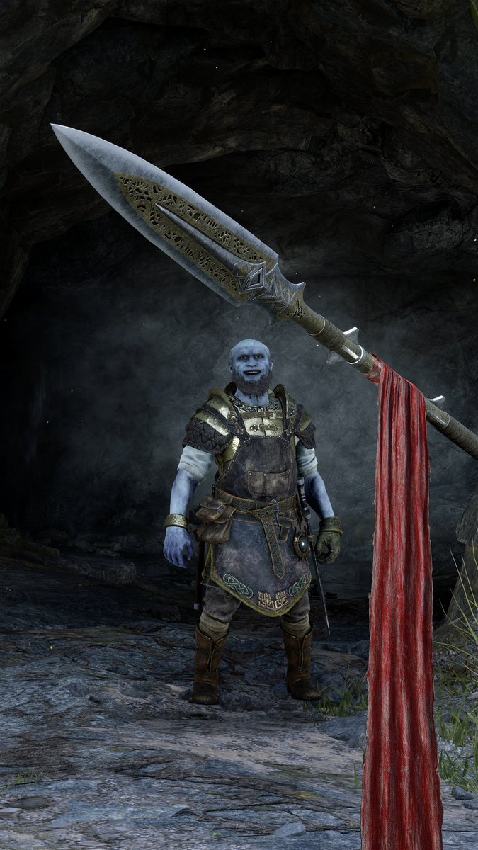 CapnCrispy's tweet photo. I think they like the spear 😅

🎮#GodOfWarRagnaroek 
📸#VirtualPhotography #VPRT https://t.co/xtXeAEQymf