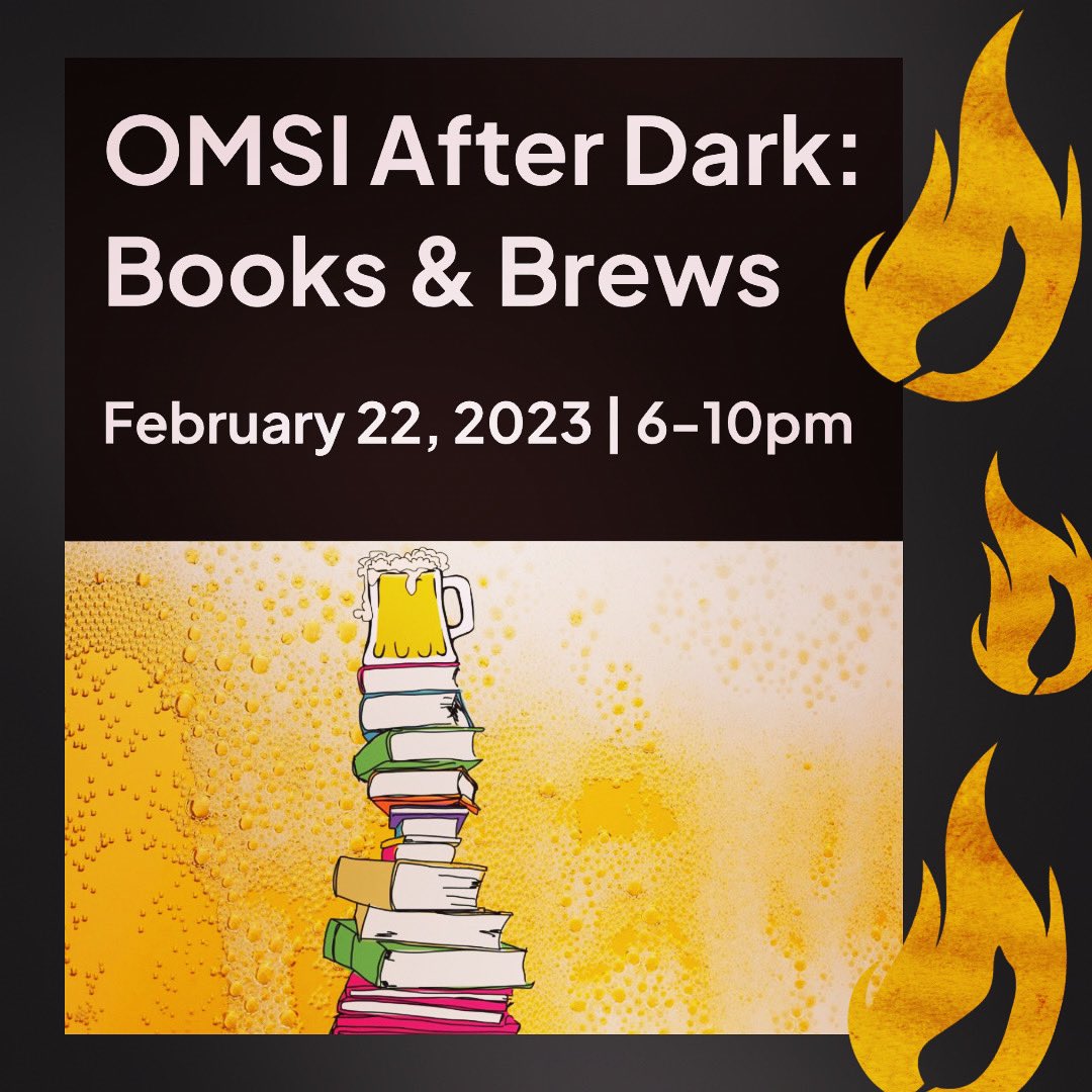 TOMORROW NIGHT AT @OMSI 🍺🔥📚🕺🏻🪩 !

#omsiafterdark #pdx #pdxevents #hotsauce