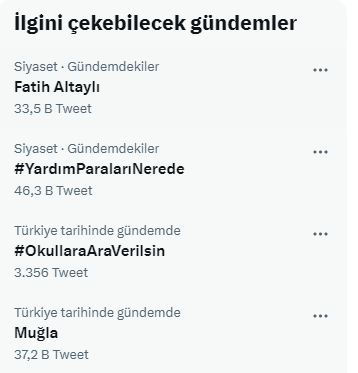 Gundemdeyiz her an her sey olabilir #OkullaraAraVerilsin