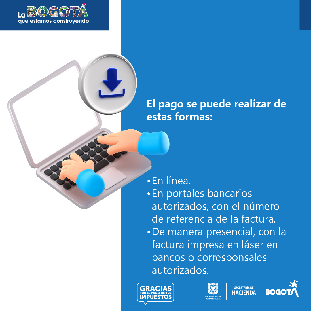 ¿Cómo pagar #PredialBogotá e #impuestoVehículos 2023?