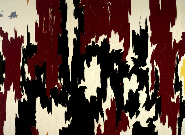 1957-J No. 2, 1957 #americanart #colorfieldpainting wikiart.org/en/clyfford-st…