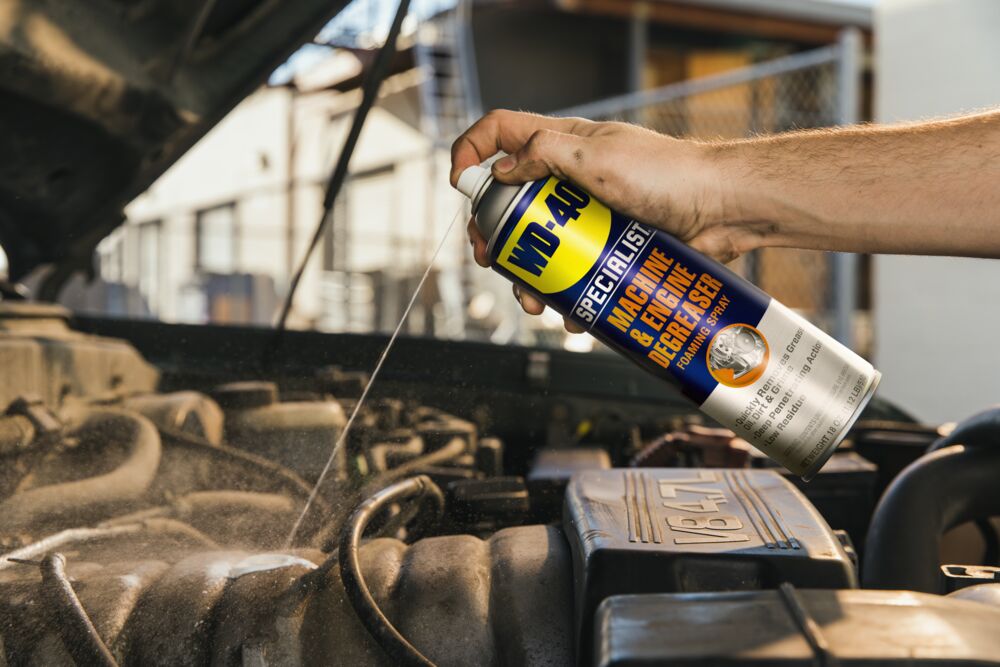 WD40® Brand on Twitter "Working on auto engines, industrial equipment