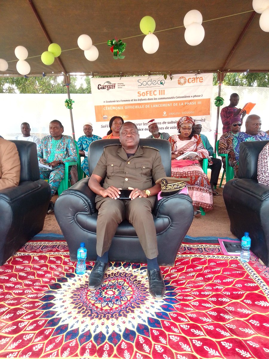 CherifathY's tweet photo. Le lancement du #SoFEC_III a connu la présence effective des autorités communales et départementales
#Femmes
#Rural
#SoFEC
#Djougou https://t.co/RPRoXVEbU3