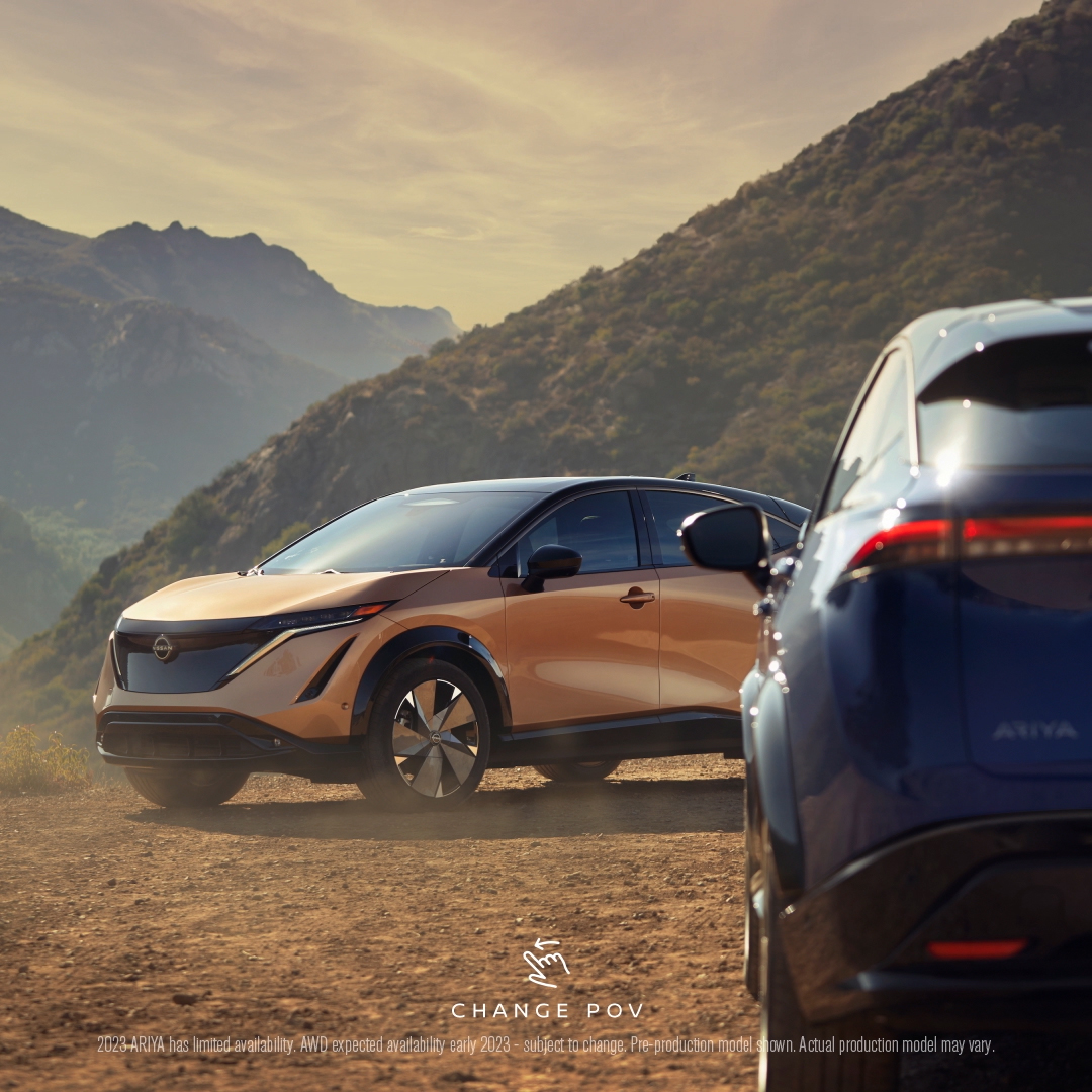 NissanUSA's tweet photo. Powerfully peaceful from every perspective. #NissanARIYA https://t.co/WVqiALMTLo