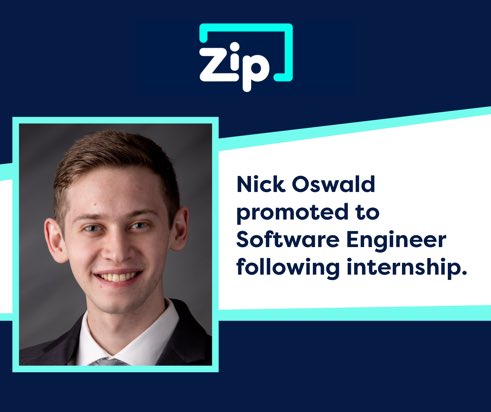 ZipBonds's tweet photo. Starting as our Technology Intern, we have been impressed of Nick’s talent and dedication. He will continue to be a part of our team with a promotion to Software Engineer! Join us in celebrating all of his hard work. 🎉
#promotion #talent #suretybond #getzipdone #zipbonds https://t.co/rDWfQK5yTI