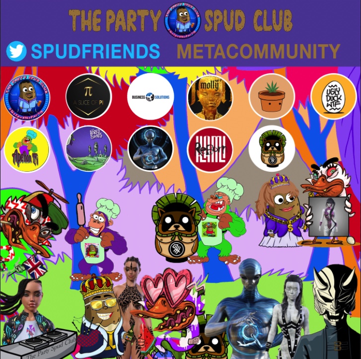 lux_bali_living's tweet image. ❤️🔥 META-COMMUNITY OF DOXXED NFT PROJECTS🔥❤️

We proudly present our #SpudFriends 🥔

We are building a #MetaCommunity with AMAZING projects in our mission for a better &amp;amp; safer NFT-Space 🥰

We are always stronger together!

@SpudFriends
#WAGMIT
#NFTCommunity
#ApeRonLFG