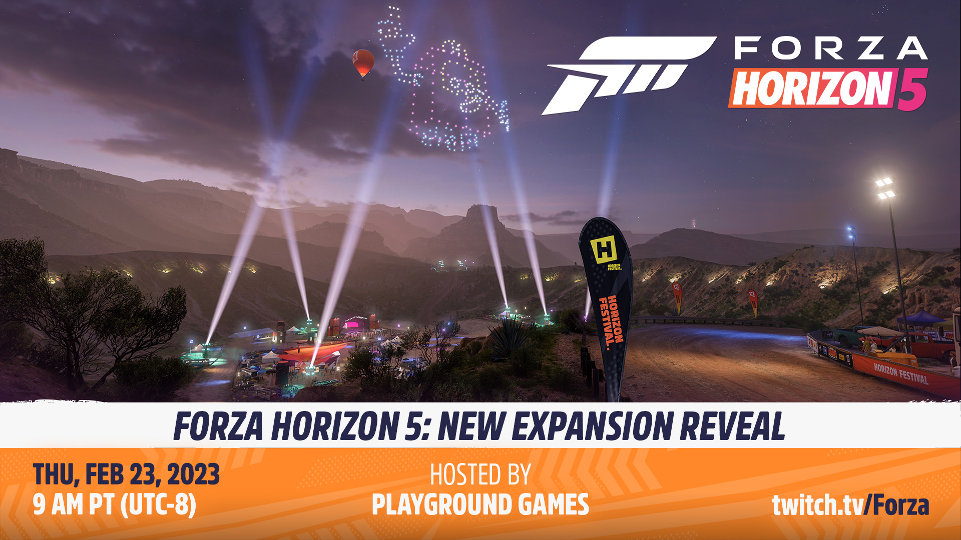 Where is Horizon 4 festival site in Forza Horizon 5?