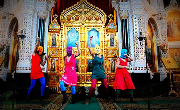 TodayInPunk's tweet photo. #Todayinpunkrockhistory Pussy Riot's 'Punk Prayer' (2012) 

Read the full story and more tales of punk of old via 
https://t.co/l3EJ7HCwUT 

#punk #punkhistory #punkprotest #pussyriot #feministpunk #activist #moscovitepunk #protest #punkprayer https://t.co/p0s2TlKLNd