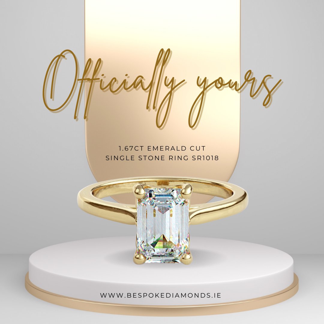 bespokediamonds's tweet photo. 1.67ct Emerald Cut Single Stone Ring

Ring Reference: https://t.co/R2YBeAFdUA

#diamondring #engagementring #proposal #weddingring #ringbling #diamondrings #engagementrings #marryme #howheasked #shesaidyes #ido #bespokediamonds #diamond #diamonds #labgrowndiamond #18kgold https://t.co/pW39h5xxA6