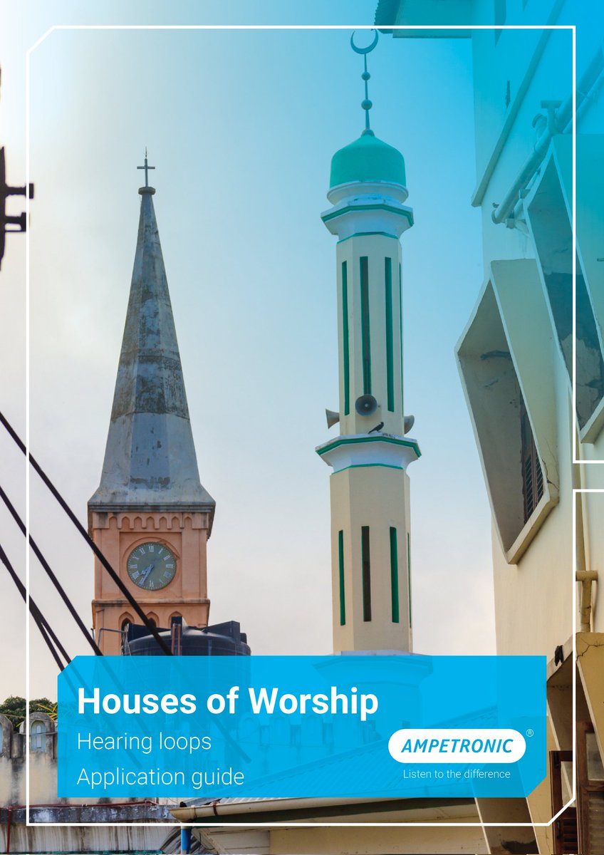 Wish to provide a hearing loop for your congregation, but are not sure how to get started? We have created the Ampetronic #HousesOfWorship application note, designed to help you provide a #hearingloop system that will make your attendees feel included.
ampetronic.com/wp-content/upl…