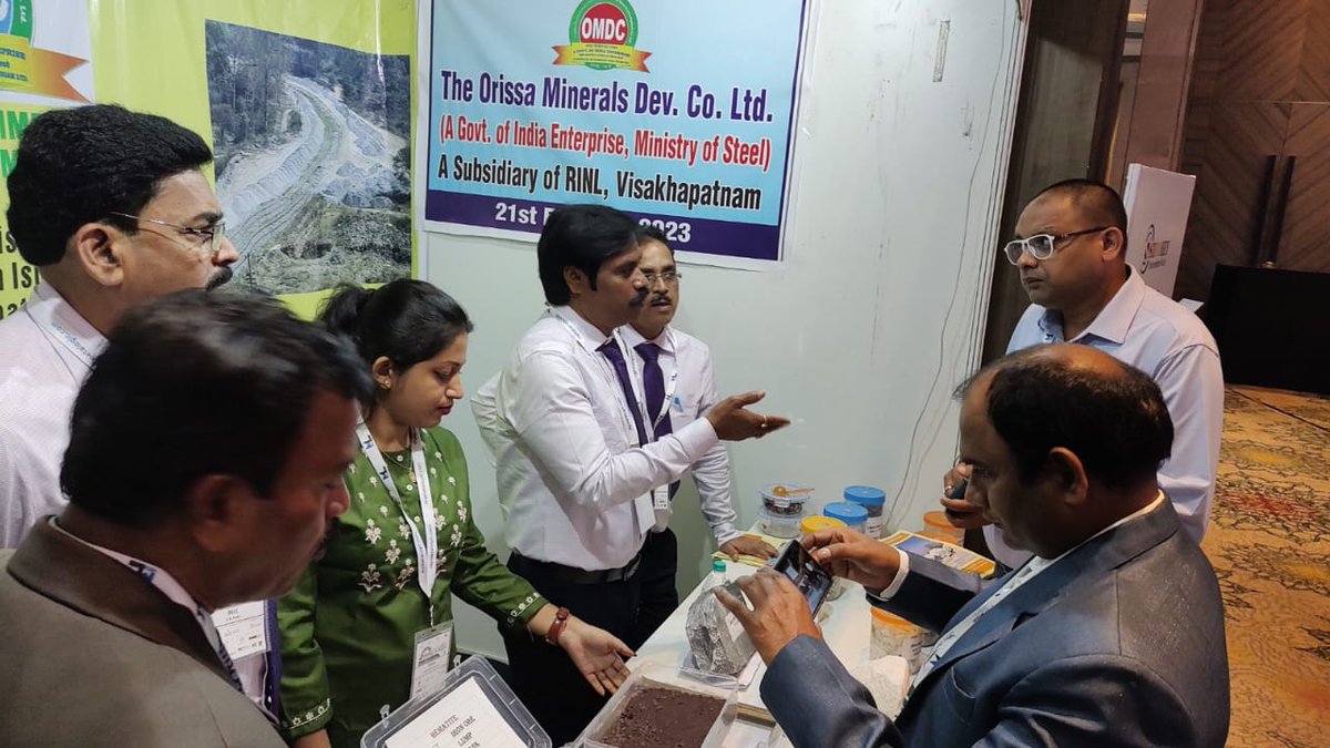 RINL_VSP's tweet photo. #BSLC &amp; #OMDC, subsidiaries of #RINL participated in the Conference  #EaseOfDoing 
BUSINESS IN MINING IN INDIA @HotelVivanta, Bhubaneswar @JM_Scindia @fskulaste @SteelMinIndia @PibSteel @Officejmscindia @metalogicpms https://t.co/xG19qM9TRm