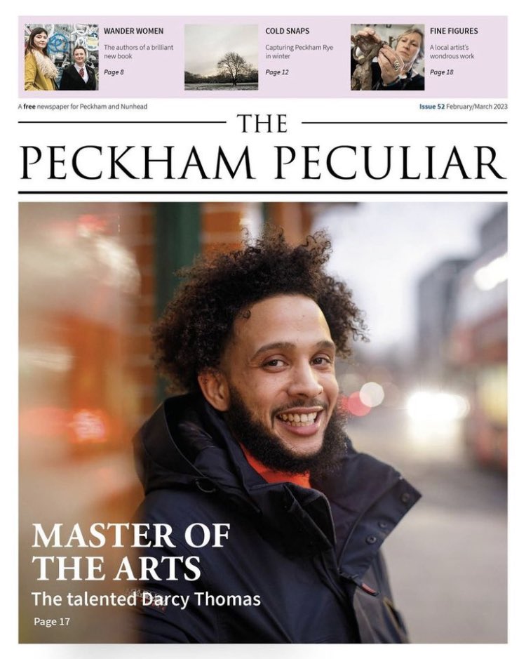 Also coming soon, the 9th birthday edition of <a href="/peckhampeculiar/">THE PECKHAM PECULIAR</a>!