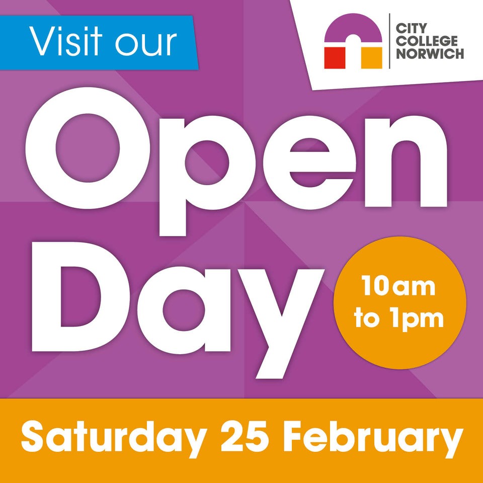 It's our Open Day this Saturday! Will you be there? 👀🎉
 
Get a taste of college life, explore our campus, meet our tutors and find out about the different courses we can offer you. 

Find out more: ow.ly/Bji750MxTpJ