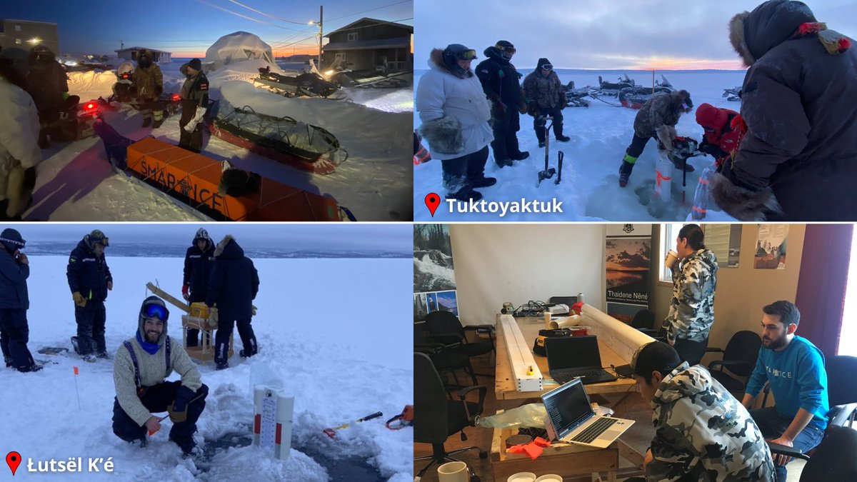 SmartICE (@smartice_arctic) on Twitter photo Throwback to January! Brody delivered SmartBUOY and SmartQAMUTIK training for 15 community members in Tuktoyaktuk and Łutsël K’é. We're delighted to work with the Tuktoyaktuk Community Corporation and <a href="/ThaideneNene/">Thaidene Nëné</a> to expand our ice monitoring services in our communities. Throwback to January! Brody delivered SmartBUOY and SmartQAMUTIK training for 15 community members in Tuktoyaktuk and Łutsël K’é. We're delighted to work with the Tuktoyaktuk Community Corporation and <a href="/ThaideneNene/">Thaidene Nëné</a> to expand our ice monitoring services in our communities.