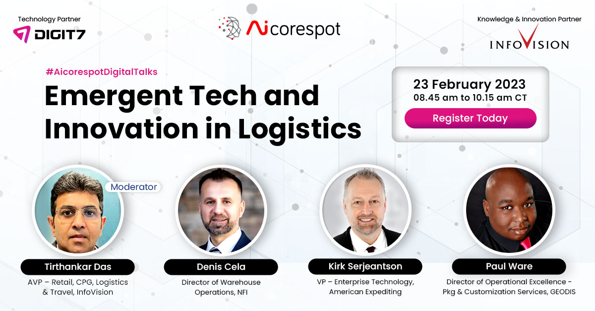Stay ahead of the curve with our upcoming webinar on the importance of emerging technologies and innovative solutions in logistics. Register now and join us on Feb 23rd at 8:45 am CT. Register here: live.zoho.in/Dlnyp31OMv #logistics #emergingtechnologies #innovativesolutions