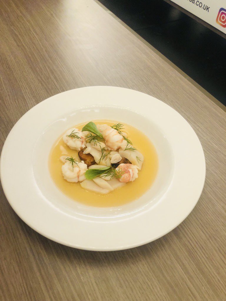 Gmcm67's tweet photo. Great event and networking with @jackevans122 great classical demo by @chefstevendohe1 with @Chef_cheevers promoting Scottish produce with an Asian influence inspiring people to a embrace hospitality as a career https://t.co/SVpeRbBGzD