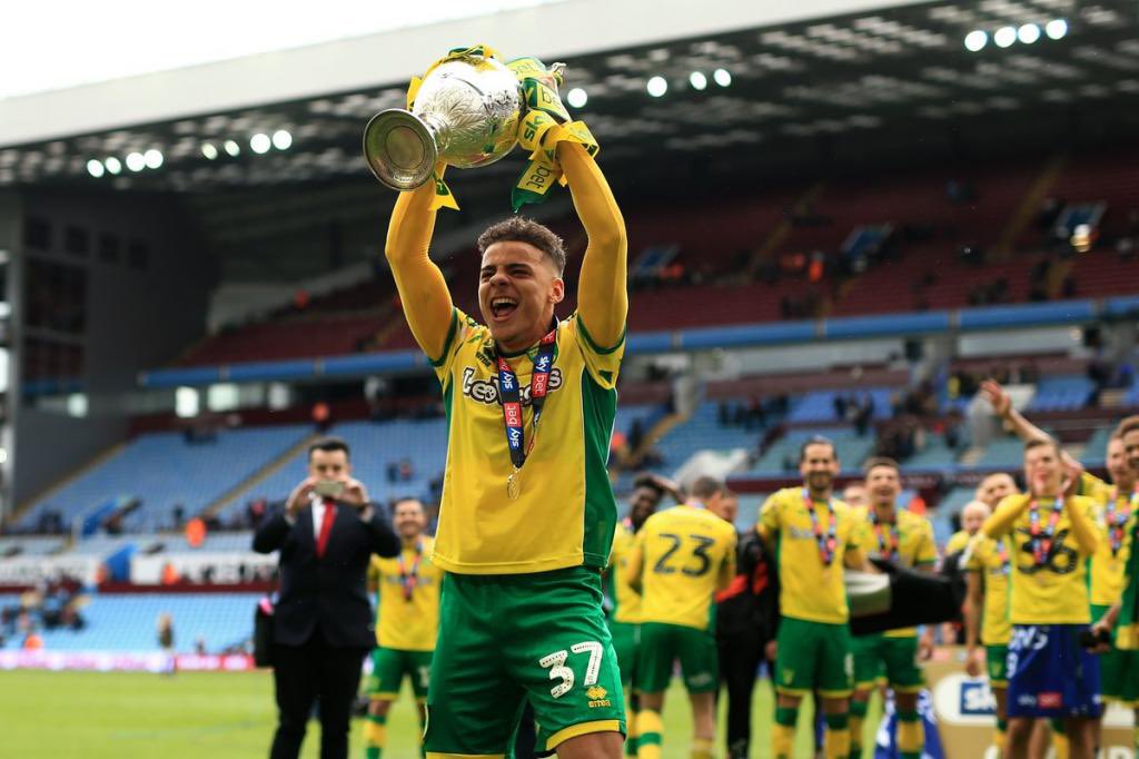 Max Aarons is set to make his 200th appearance for #NCFC tonight. 

His career so far: 
💛 199 games 
💚 Six goals
💛 17 assists 
💚 Two Championship titles 
💛 PFA TOTY X2 
💚 EFL TOTY X2
💛 EFL YPOTS 

Still only 23…