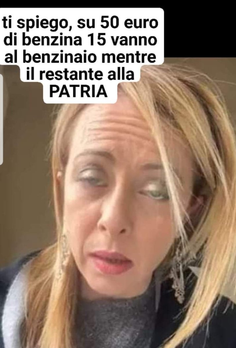 ADA79991318's tweet photo. @gildacana #GIORGIAAAAA #MELONI È #PERICOLOSA #VA #CACCIATA #DAL #GOVERNO #VI #RICIRDATE CON LA #FORNERO CI #TRADÌ #BUGIARDA #FALSA #VA #FERMATAAA IN #OGNIII #MODO👿👿#NON #VOGLIAMOOO #MORIRE PER #GIORGIA #MELONI??🤮🤮👿#MELONI #LIBERA I #GIORNALISTI DAL #DROGATO #ZELENSKY🤮🤮👿 https://t.co/pes91LUqem