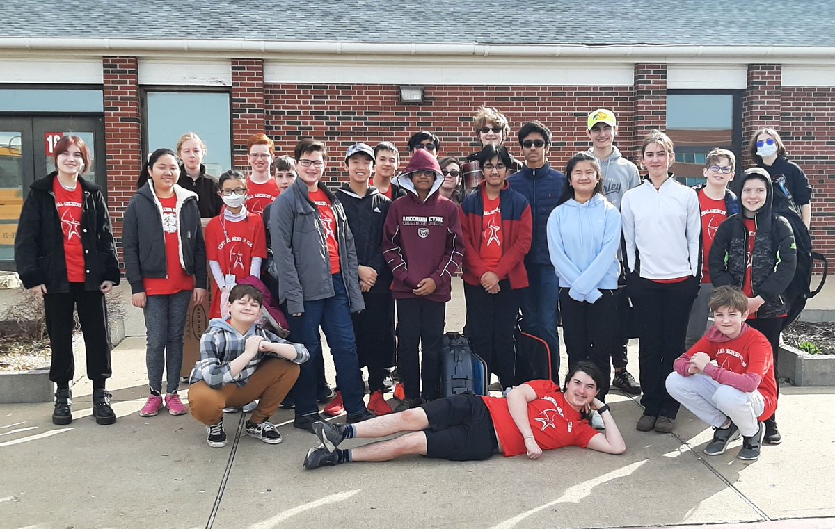 AUzzell's tweet photo. Scholardog Archers, All-City Tournament day. Front center, on ground, shot a s.q. score of 280! He tracked his score while trying to keep sportsmanship, but watching his feet dance when scoring arrows ❤️. @PhelpsCenter @CentralBulldog https://t.co/tTM8bpuU5a