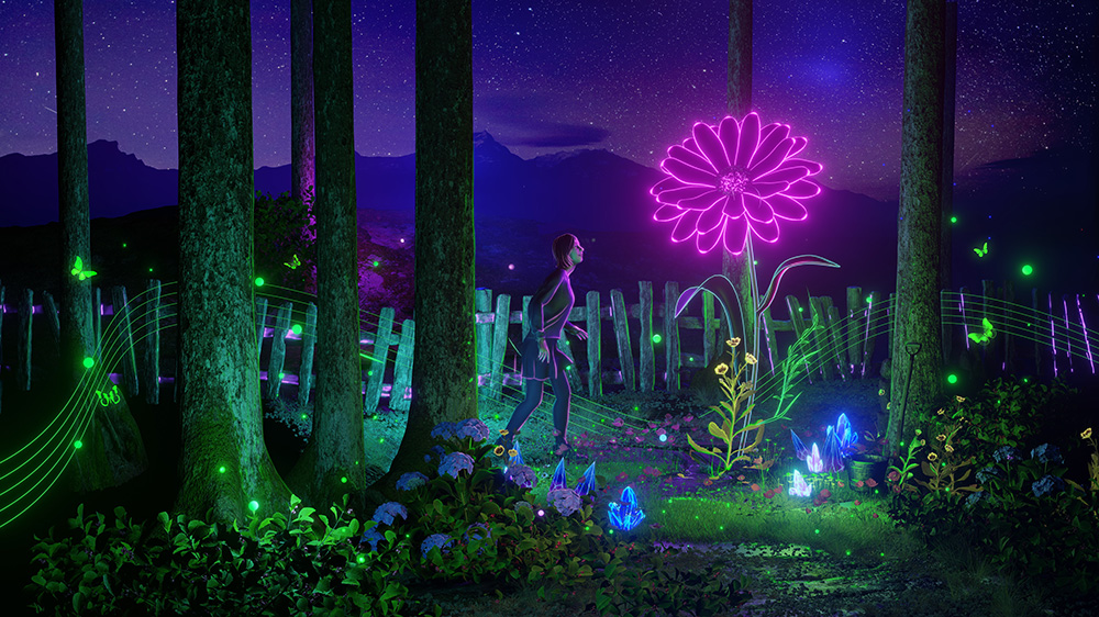 ARealityEvent's tweet photo. Explore the magic of XR with AWE 2023! Discover the bold new concept art by Auggie Award winner Sutu Campbell @eyejackapp, featuring "Find AWE Everywhere".
Join us and learn how spatial information can enhance our lives.
https://t.co/qLurDyJBvr
#FindAWE #AR #VR #XR #AWE2023 https://t.co/6WbEnkt5sK