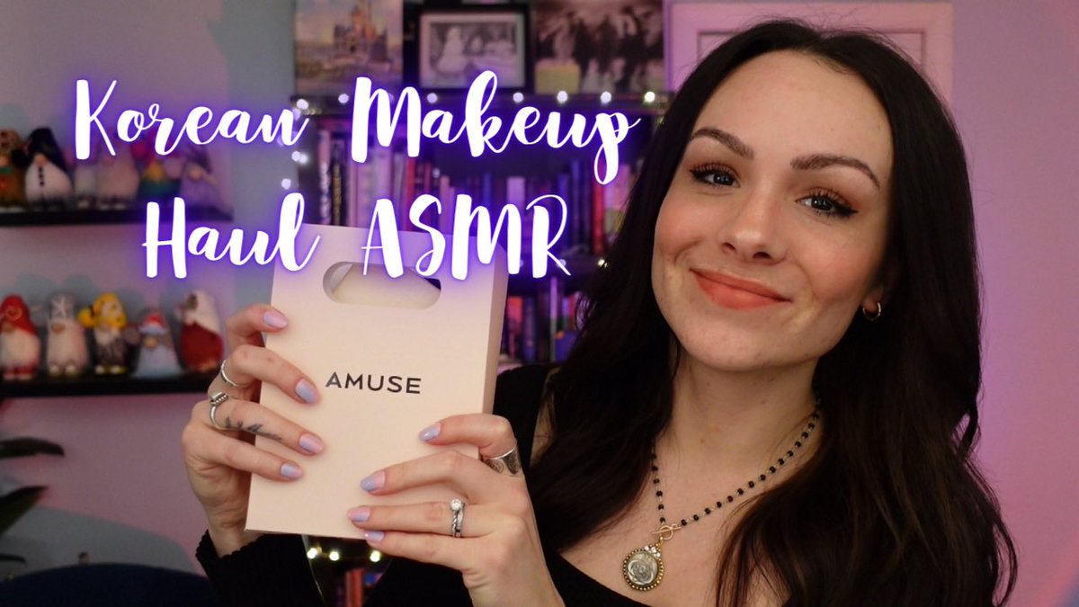 madisonmoonasmr's tweet photo. New #asmr video 🚨😊

ASMR Amuse Korean Makeup Haul💄(Unboxing, Tapping, Whispering) https://t.co/E5RN0ymFN3 https://t.co/QIjzOIqpwn