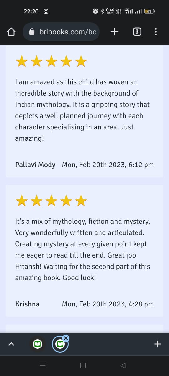 Hitansh05047022's tweet photo. Thank you for the love, support and encouragement
https://t.co/2gZyejxNGj
#Review #reviews #bribooks #routetoheaven #books #newbook #bookreviews #BookReview #Competition https://t.co/o8rYBj7U7H