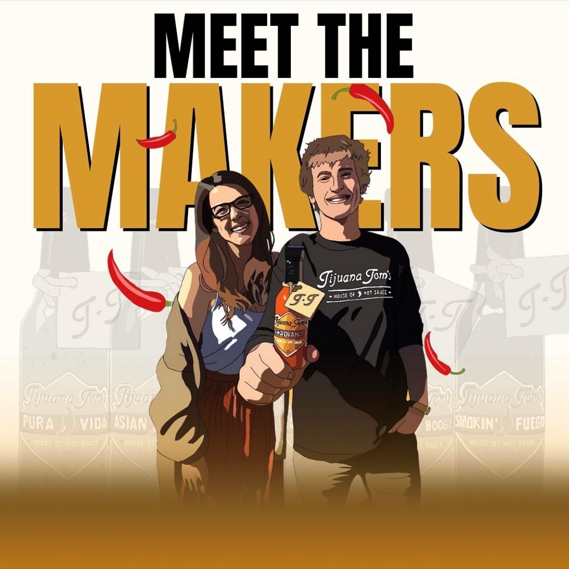 Digitallabelsca's tweet image. We love a good origin story! Find Our customer Tijuana Tom's story behind the brand on their IG! #hotsauce #madelocal