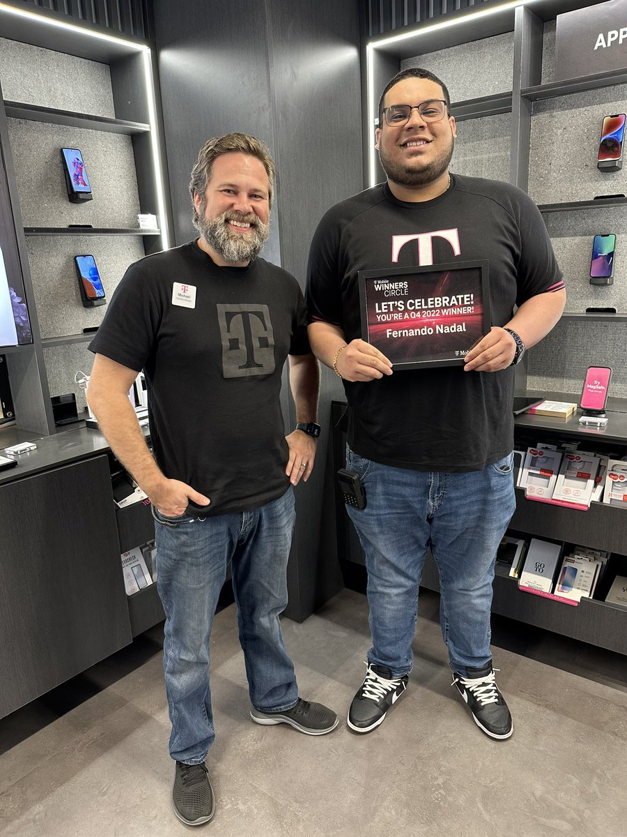 Q1, Q2, Q3, &amp; now Q4 2022 Winners Circle champion!! Mr. Fernando Nadal, aka the Man of the Ocean, with a HUGE 2022!! You are such an asset to our Tampa North team!! Thank you so much for everything you do for our customers and team!!