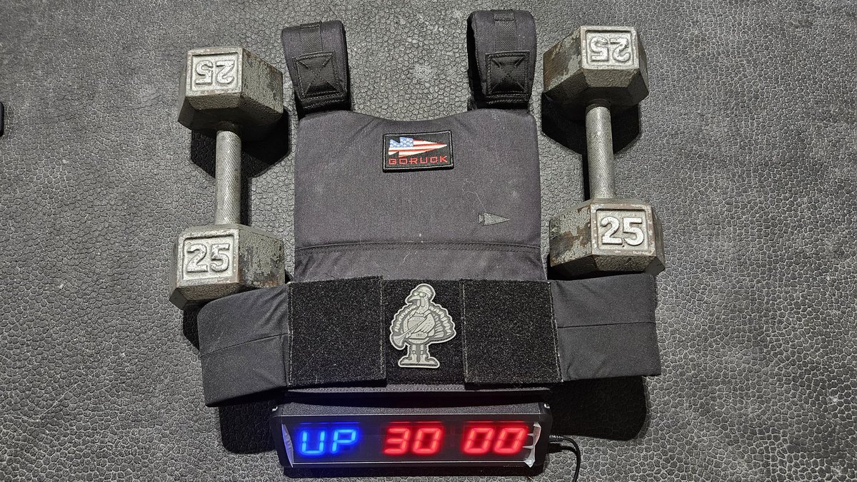 TroyBennett007's tweet photo. @F3Omaha Join me, Bobsled (your resident #JiveTurkey 🦃), Wednesday at @f3_heavymetal for a You vs You challenge. Bring this stuff 👇 (vest optional) and an FNG
0500 🏃 / 🎒
0530 🏋️ https://t.co/A9yfLcezcZ