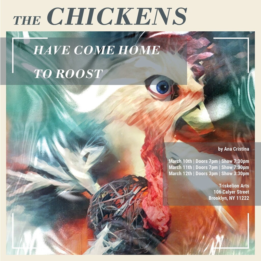 LizMStewart's tweet photo. https://t.co/ULUk787Eh6 So excited to be working on “The Chickens Have Come Home to Roost!"

This psychological drama begs the question: what does consent look like? Use promo code "first20" to get $10 off!

Location: @triskelionarts 
Dates:
March 10th, 7:30 pm
March 11th, 7:30… https://t.co/UEjiVGDW5e