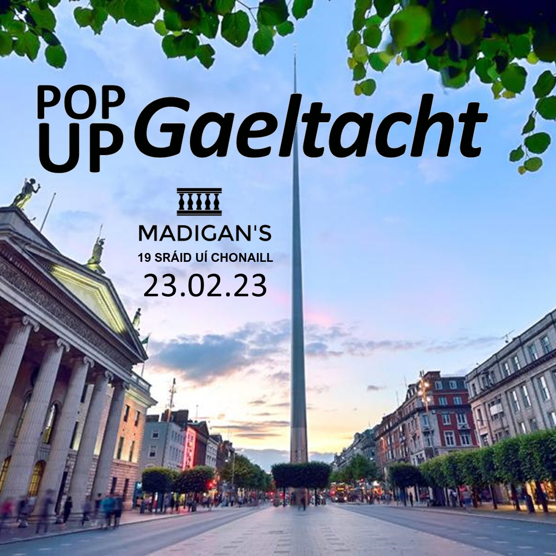 popupgael's tweet photo. Glacaimis seilbh ar lár na cathrach, don réabhlóid, tá's agaibh, like. 

#PopUpGaeltacht https://t.co/gL3sII0qRx