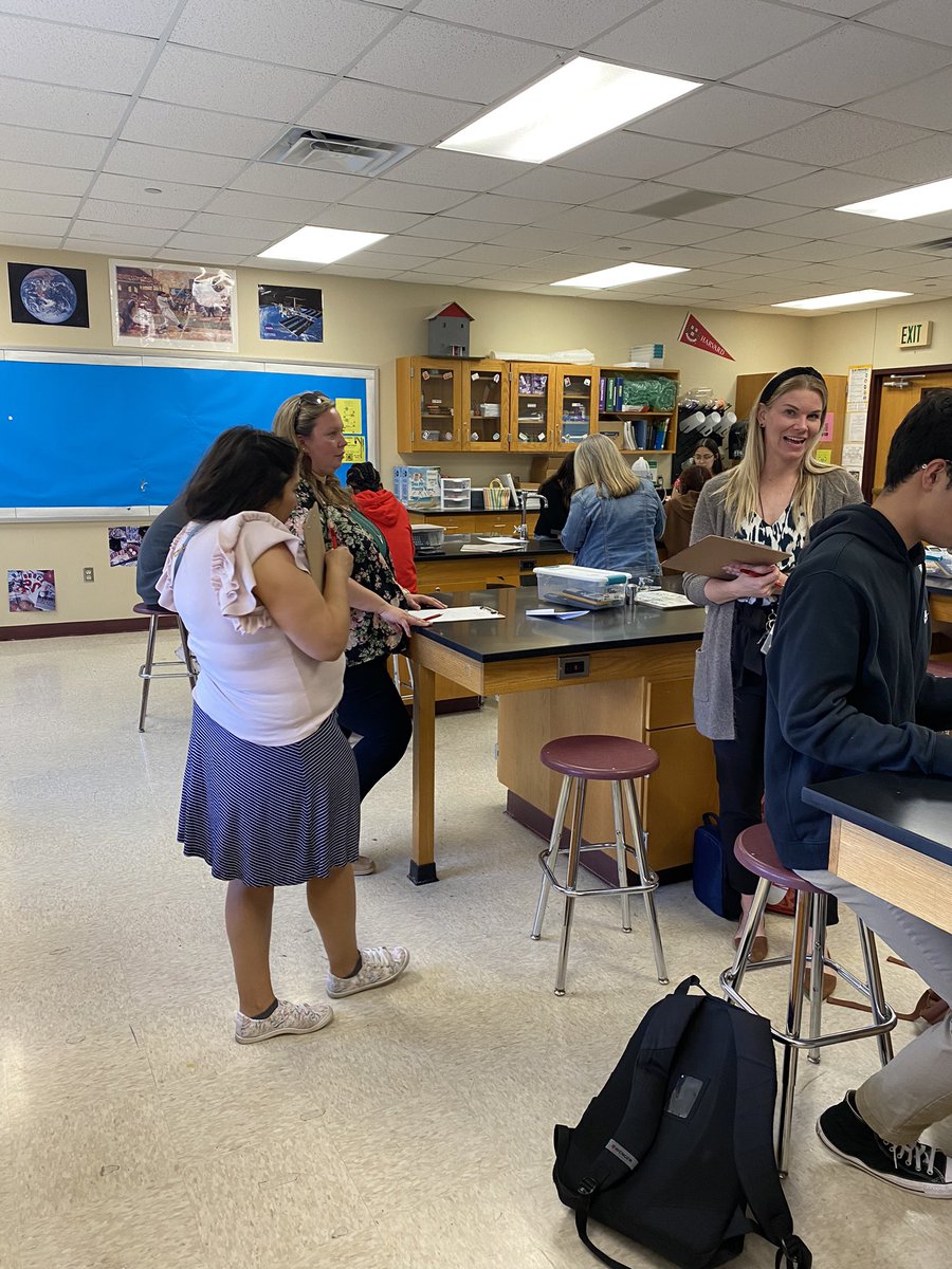 #kisdladder observations today. So far, we’ve seen Pre-k, the greatness of kindergarten and now AP Environmental Science. KISD teachers and students are rockin’ it. @ISMSMcDavid @GingerGoodman16